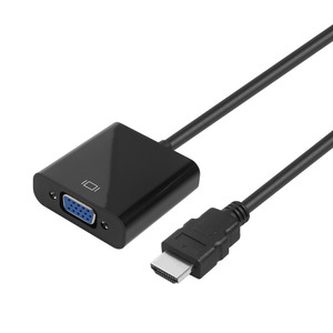 Factory Hot Selling HDCP 1.2 <strong>HDMI</strong> to <strong>VGA</strong> Cable Video Converter <strong>Input</strong> <strong>HDMI</strong> <strong>Output</strong> <strong>VGA</strong> Format 1080p <strong>HDMI</strong> to <strong>VGA</strong> <strong>Adapter</strong>