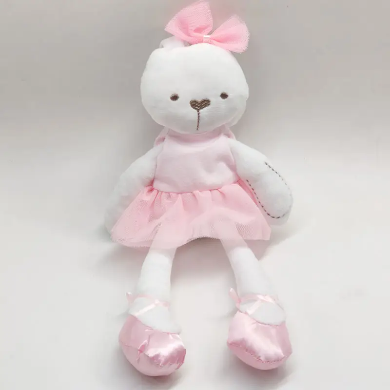 Wholesale Fashion Cute Elephant Plush Appease Doll Organic Cotton Safety Comfortable Cartoon Plush Stuffed Toy For Infant