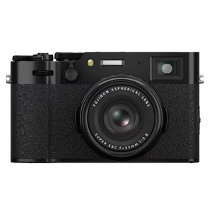 FUJIFILM กล้องมิลเลอร์เลสดิจิตอล X100VI สีดำพร้อมระบบป้องกันภาพสั่นไหวแบบอิเล็กทรอนิกส์และออปติคอลความละเอียดวิดีโอ4K และ8K - Product Image 1
