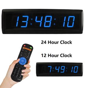 Remote Switch HH:MM:SS Format 12/24 Hour Programmable <strong>LED</strong> <strong>Display</strong> Digital Wall Clock Game Work Study Kitchen Countdown <strong>Timer</strong> - Product Image 2