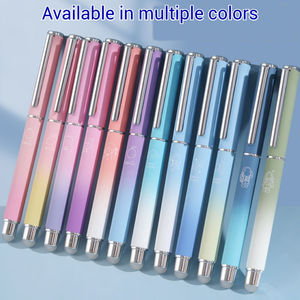 Nhiệt xóa được đài phun nước bút nhà máy trực tiếp mực đầy màu sắc cho sinh viên viết thực hành thư pháp lỏng bao bì bán buôn - Product Image 3