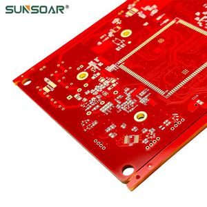 高频印刷电路板温度控制板电子工程电路布局OEM ODM绿色阻焊FR-4基材 - Product Image 4
