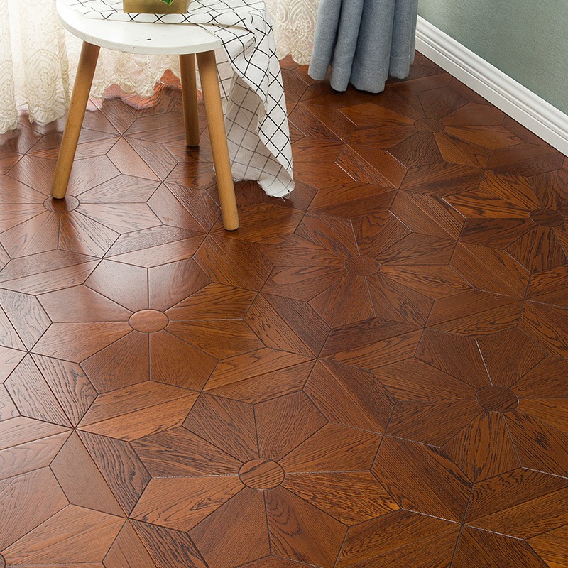 Oak and teak colored flooring 7720 450 * 450 * 15; 1㎡