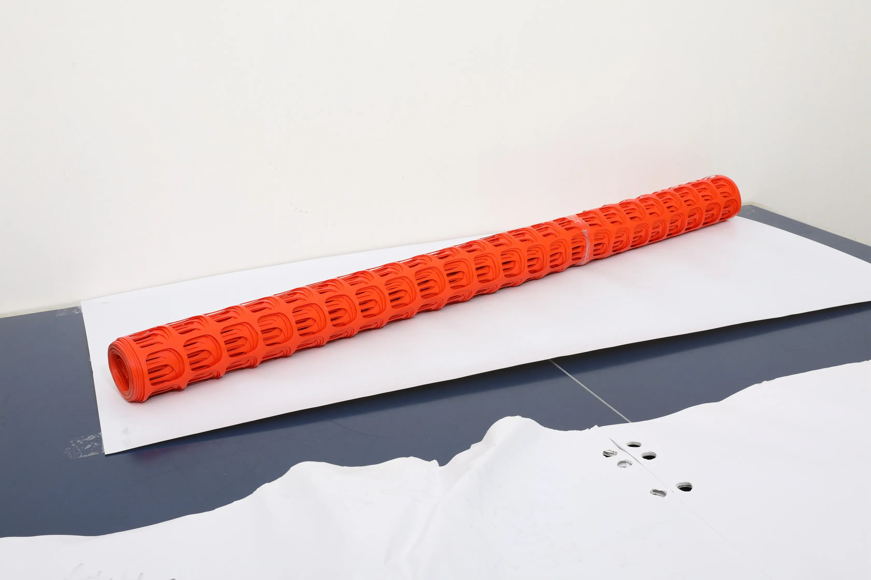 Valla de malla de seguridad de plástico resistente de barrera de advertencia de 45mm naranja de alta calidad