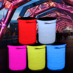 Led Neon özel 360 programlanabilir 360 derece yuvarlak Dia 18mm Neon Flex sahne Led şerit ışık şerit piksel RGB 5050 SPI DMX WS2811 - Product Image 3