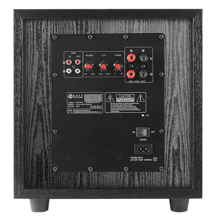 10 Inch 120W 4ohm Big Punchy Subwoofer With 120mm Large Magnet