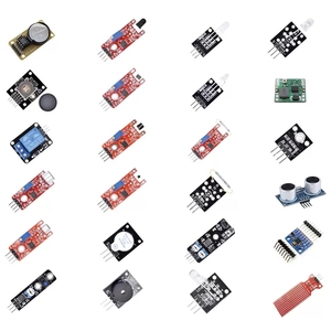 スターターキット用45 in1ボックスセンサーモジュールロボットコンポーネント学生プロジェクトキット用DIYスマート電子センサー - Product Image 3