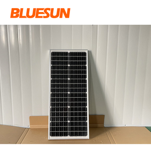 BLUESUNpvモジュール50w50ワットソーラーパネルを入手するための50ワットコスト60w 70w 80w 100wバッテリーソーラーパネル付きポータブル発電所 - Product Image 1