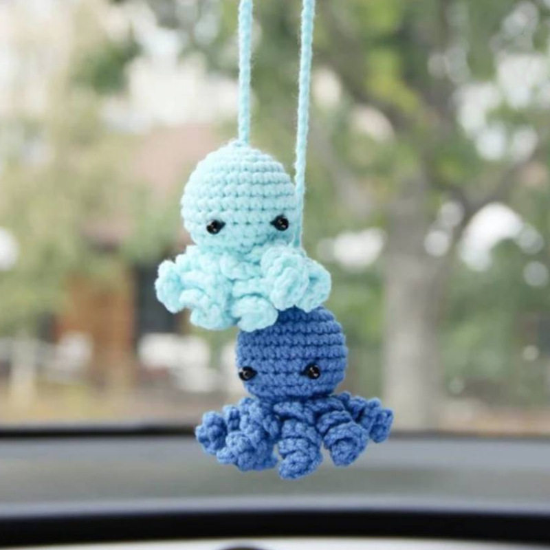 Pulpo azul de dos cabezas