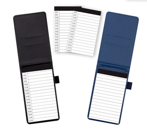 Custom A7 copertina morbida in pelle Note Book con pagine semplici a righe a pois da taschino piccolo Planner per Notebook in PU con Mini blocco Note inserito - Product Image 3