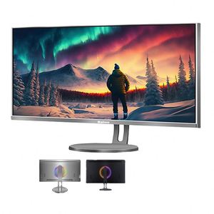 Pc Lcd todo en uno nivel Industrial alta calidad pantalla grande juegos ordenador escritorio uso oficina de negocios con Miniled