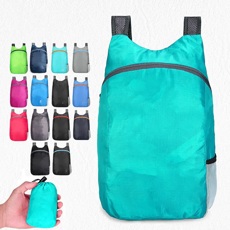 2023 moda katlanır seyahat Logo ile makyaj çantası özel su geçirmez Oxford seyahat sırt çantası toptan seyahat çantası