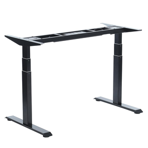 Mesa ajustable de 2 segmentos, mesa eléctrica de doble motor para ordenador, soporte para sentarse, mesas de oficina - Product Image 4