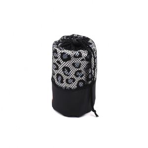 Hızlı kuru 2 in 1 mikrofiber plaj havlusu çantası Mandala baskı mikrofiber katlanabilir plaj havlusu büzmeli sırt çantası - Product Image 4