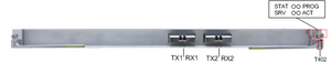 V3T402 2x10 0Gbit/s波長分割装置SFPトライバタリサービスプロセッシングボードLC FCコネクタ1310nm 3G FTTHネットワーク - Product Image 5