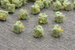 HMX สวิตช์กรวดทรายแบบตรงสวิตช์5 PIN 45g สำหรับคีย์บอร์ดเชิงกล - Product Image 2