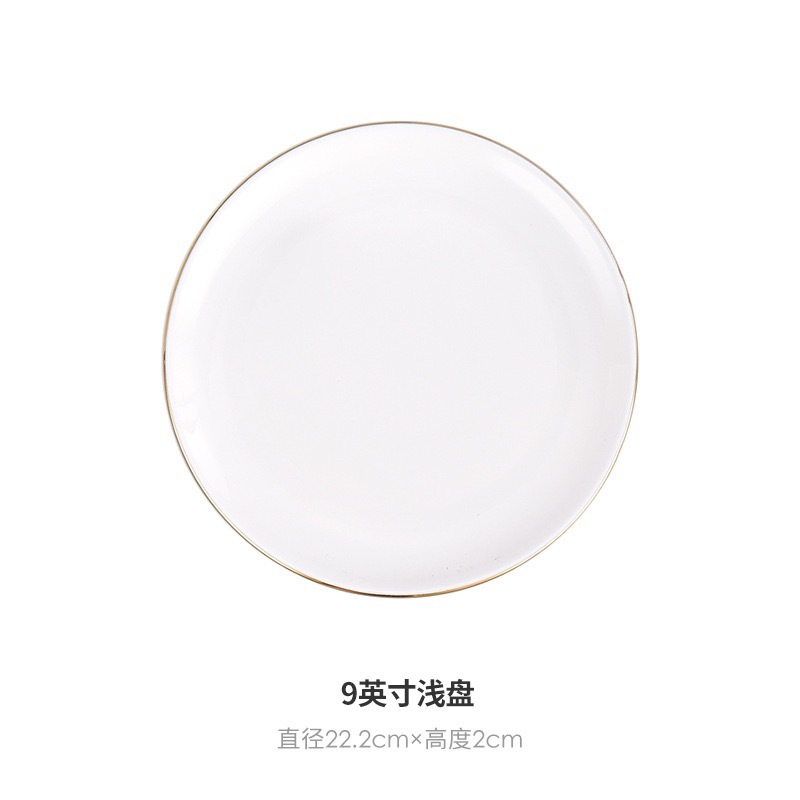 9" shallow plate