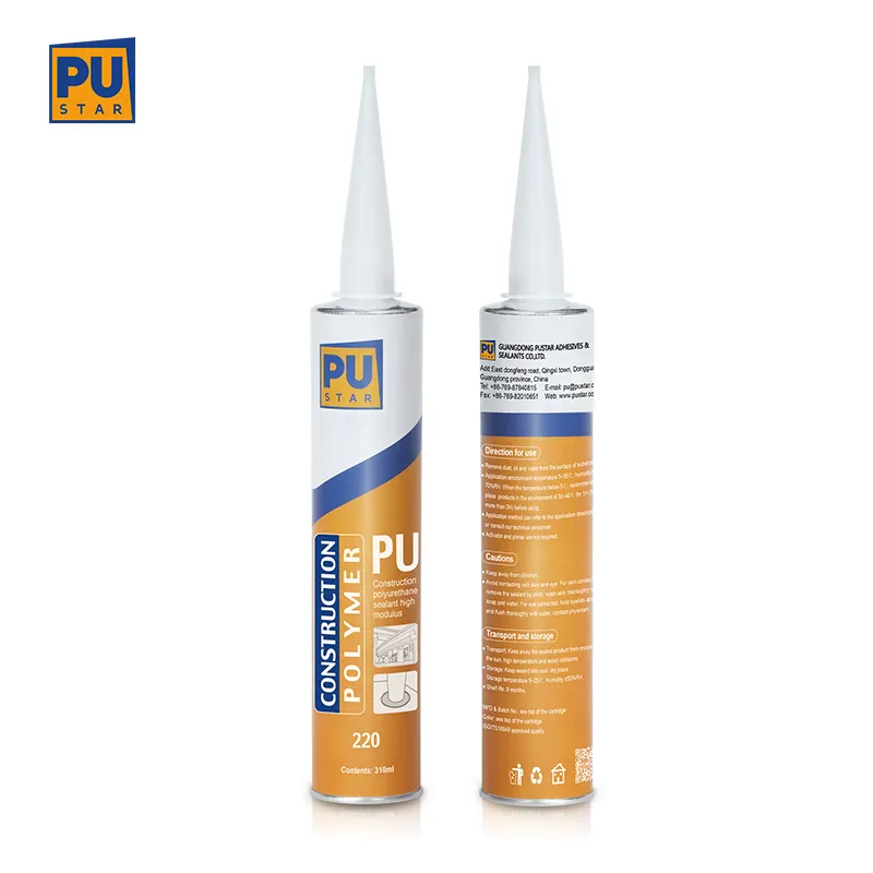 Bt-pu40 — soudeuse en polyuréthane pour utilisation de murs intérieurs, béton et de pierres, mastic en silicone étanche