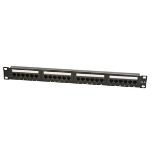Panel de parche UTP de 19 "1U Cat5e cat6, 24 puertos Krone y 110, panel de parche Dual IDC con gestión de cables, gran oferta - Product Image 6