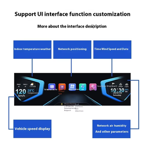 12V DC RV Display per auto schermo lungo Bar K Song Machine fisso TV Android TFT LCD Touch portatile Stereo Business Display da soffitto - Product Image 2