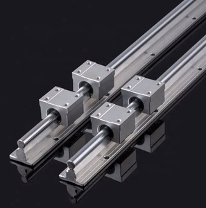 Skylon, venta al por mayor, riel lineal de aluminio, soporte de rodamiento SBR SBR20 con SBR20UU LM20UU, Riel de guía lineal redondo deslizante lineal - Product Image 3