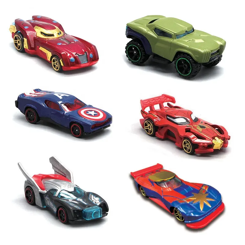 Promosyon şekil diecast oyuncak araçlar için toptan kahraman modeli arabalar oyuncak çocuk kahraman oyuncak araba