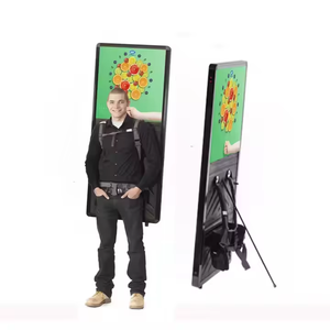 21.5 Inch <strong>LCD</strong> Screen Outdoor Advertising Digital Signage <strong>Display</strong> Human Walking Backpack Digital Billboard <strong>with</strong> Free <strong>Software</strong> - Product Image 4