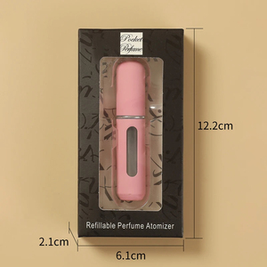 Custom Colorful <strong>5ml</strong> Empty <strong>Perfume</strong> Dispenser Bottle Easy to Take Refillable <strong>Perfume</strong> Atomizer Portability <strong>Perfume</strong> With Box - Product Image 2