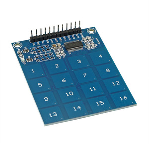 TTP229 16 yollu Diaital kapasitif dokunmatik sensör modülü dijital tuş takımı modülü L6 kanal ardudiy DIY için kapasitif dokunmatik anahtarı