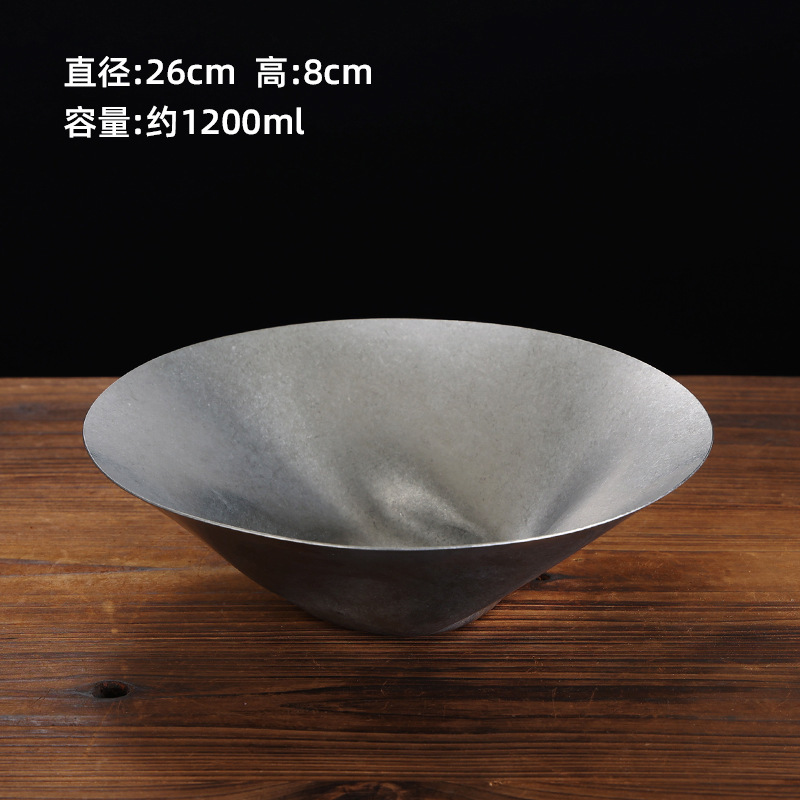 26cm Multi-purpose Decorative Plate (Round) (Snowflake Sand)