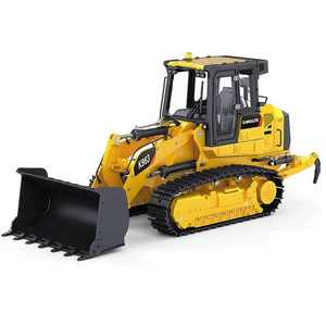 HUINA KABOLITE K963-100 1/16 hidrolik RC yükleyici Metal radyo kontrol parça buldozer paletli yükleyici inşaat modeli - Product Image 1
