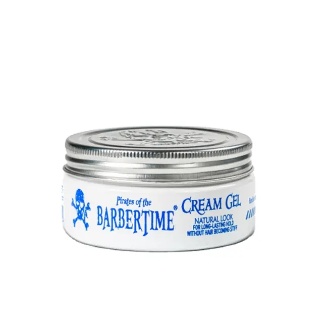 Hot Sale Barber time Haars tyling Pomade Haar wachs Styling Produkt Aqua Based Cream Gel aus der Türkei Bester Preis 150 ml