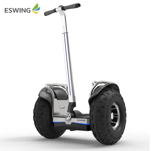 ESWING Segways 호버 보드 핸들 성인 보안 순찰 자동 균형 전기 스쿠터 2 륜 스마트 자기 균형 자동차