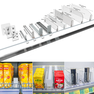 New Stock Arrival Hookei Shop <strong>Automatic</strong> Spring <strong>Loaded</strong> Bottle Can Drink Display Trays <strong>Shelf</strong> Pusher for Goods - Product Image 3