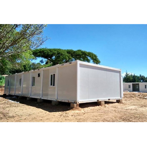 Contenedor de diseño más nuevo, estructura de casa, marco de estructura de acero ligero, diseño de contenedor de envío, tienda de contenedores de envío de 20 pies - Product Image 3