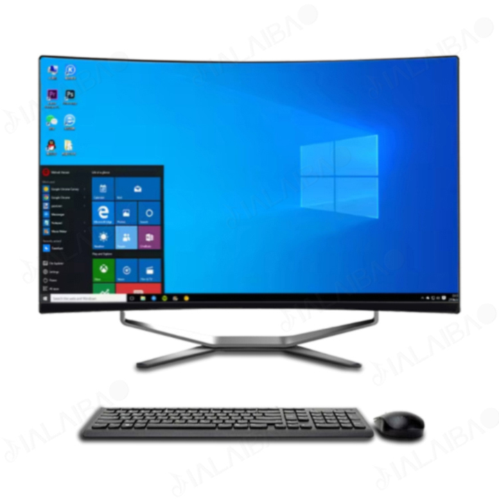 I7 i9 precio Core pantalla táctil escritorio monobloque PC todo-en-uno ordenadores todo en uno