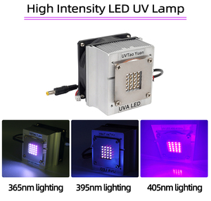 Uvtaoyuan โมดูลบำรุงแสงยูวี LED 50W พัดลมระบายความร้อนพลังงานสูง365nm แสง UV สำหรับการบ่มกาว - Product Image 2