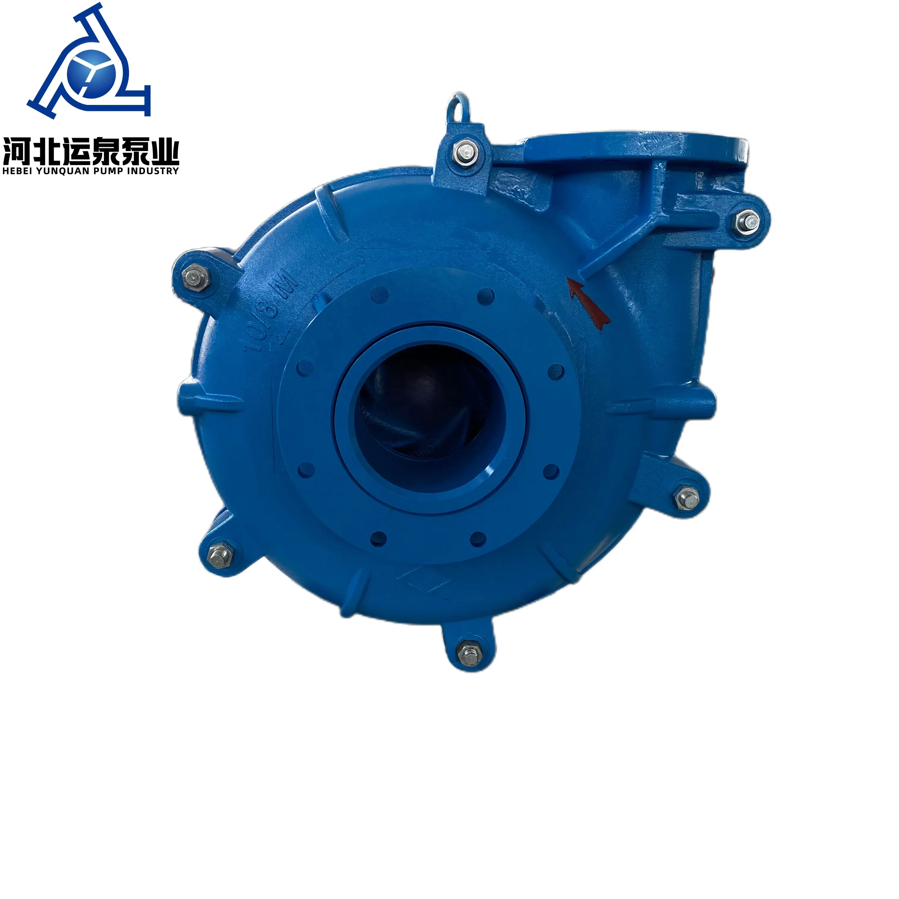 Gold mining sand pumping 8x10 horizontal large flow slurry pump