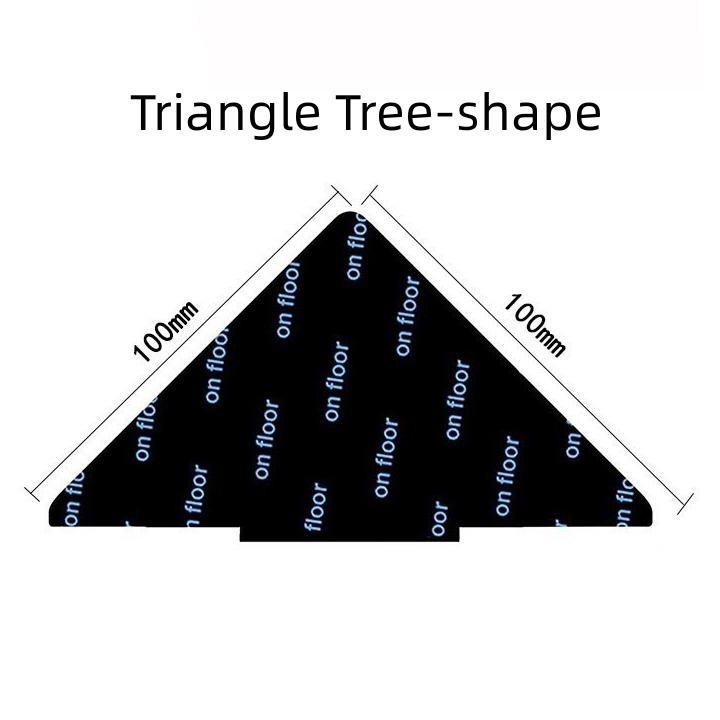Triangle Arbre-forme 100mm x 100mm