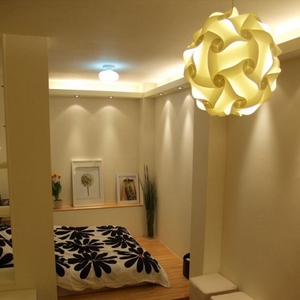 Mặt Dây Chuyền Trần Hiện Đại Đèn IQ Đương Đại Câu Đố Ghép Hình Ze Đèn Bóng Râm Iq Jigsaw Puzzle Đèn - Product Image 6