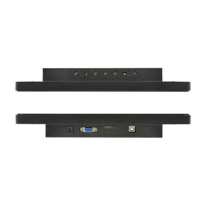 12,1 pulgadas Control Industrial Dvi Hd Entrada 4:3 Quiosco Monitor de pantalla táctil capacitiva integrado para negocios Pantalla táctil negra - Product Image 3