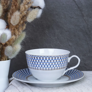 2025瓷器12pcs 220cc茶具/茶杯和茶碟设计 - Product Image 4