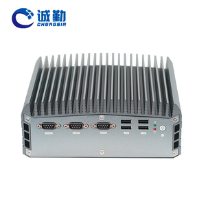 Celeron J6412 N100 Core i5 i7 2 Lan 6COM endüstriyel bilgisayar kasası 2 * DDR4 6USB X86 gömülü veri toplama için fansız Mini PC - Product Image 5
