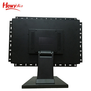 Caja de Metal IP65 a prueba de polvo 17 ''marco abierto, pantalla táctil LCD Monitor 12v DC de entrada resistiva capacitiva táctil infrarroja opcional - Product Image 4