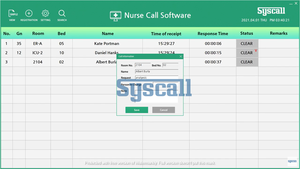 Factory Latest Syscall Medical Hospital Nurse Call System Wireless Medical Nurse Call System <strong>Software</strong> - Product Image 2