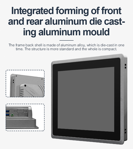 New Fanless Embedded 15.6 Inch Touch ScreenAll in One I3 I5 I7 Processor Industrial Panel Pc Price <strong>Computer</strong> Wireless <strong>LINUX</strong> - Product Image 5