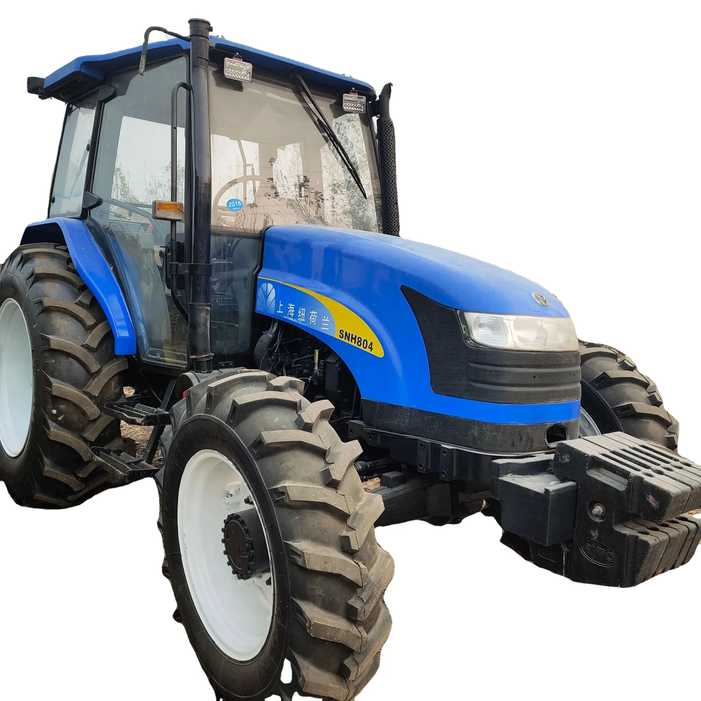 80HP中古ニューホランドトラクターDeutzエンジン付き