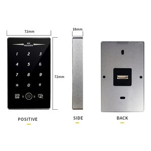 Tastiera impermeabile QR Code Scanner Wiegand Out 13.56 mhz IC 125 mhz ID Card Door Access Control lettore di codici QR - Product Image 6