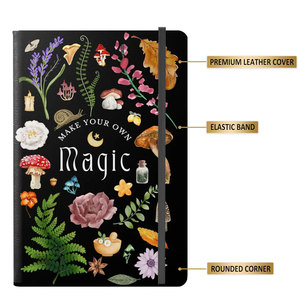 LABON Diseño único Haga su propio cuaderno mágico de tapa dura Logotipo personalizado Regalo Diario de línea rayada - Product Image 5