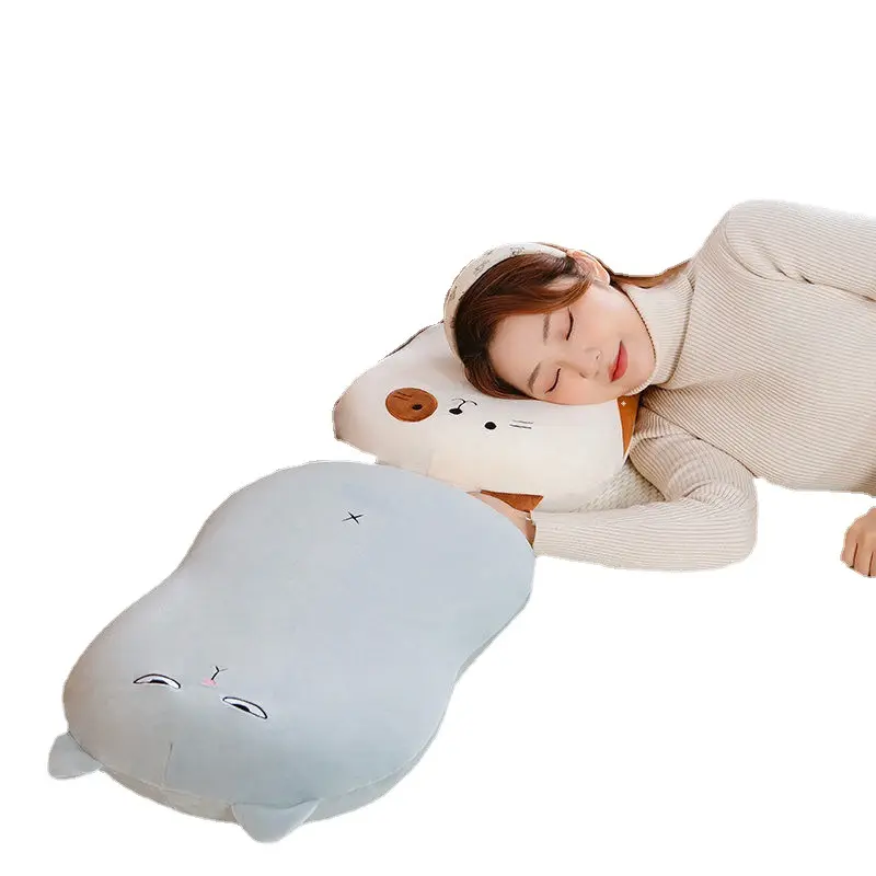Weiche und langsame Rebound-Memory-Baumwoll schüler schlafen auf ihrer Seite in Schlafsälen mit niedrigem Kissen Stofftier für Kinder